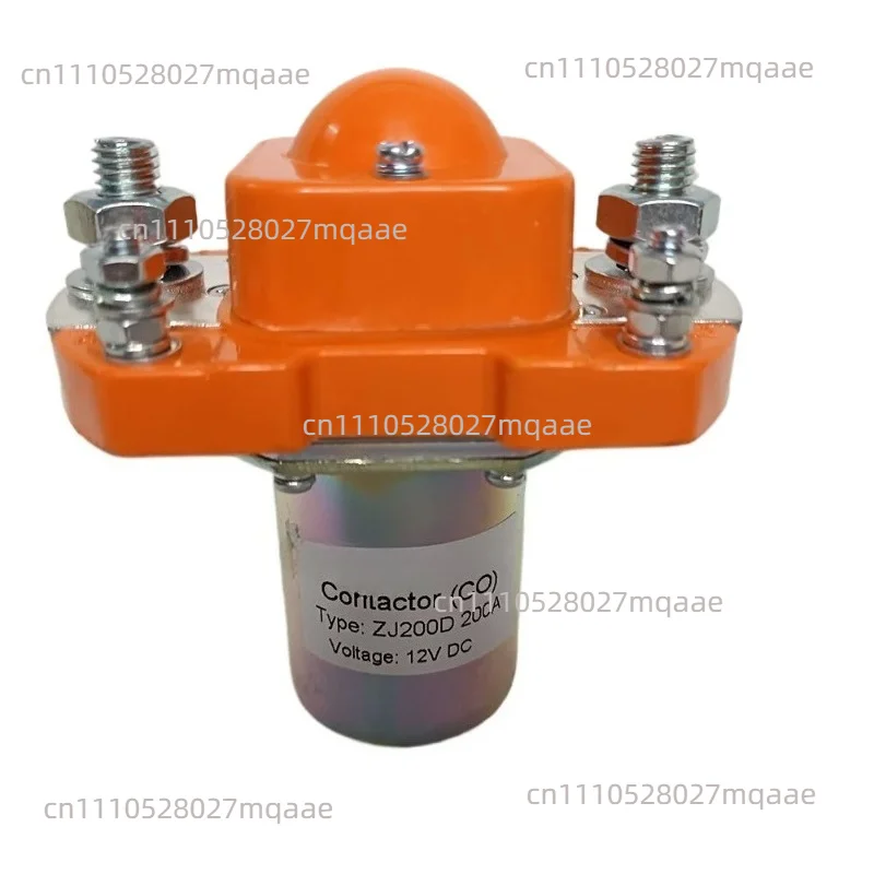 NO Contactor ZJ200D 12V 24V 36V 48V 72V 80V 200A Solenoid Relay 12 24 36 48 72 80 Volt 200 Amp for Golf Cart Forklift