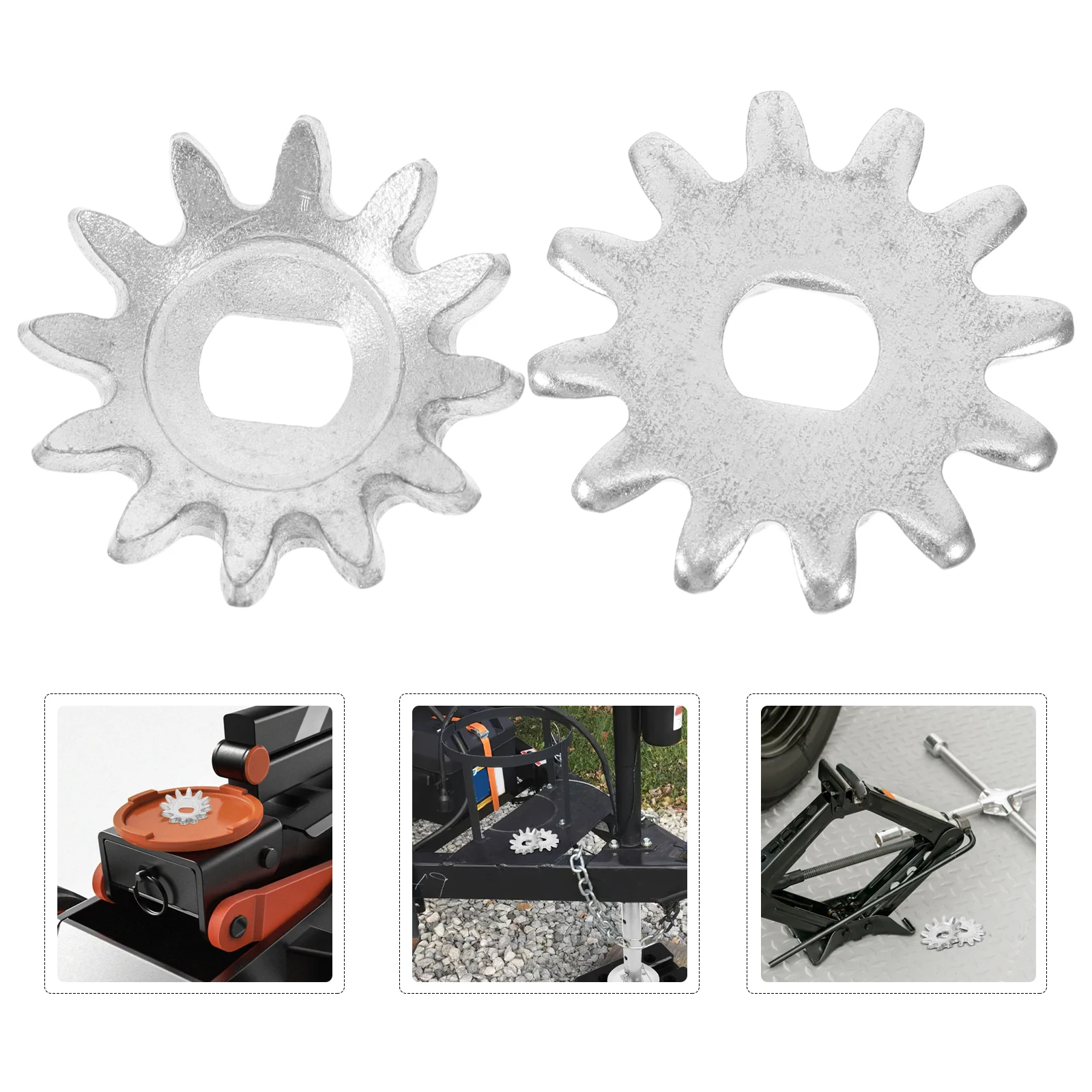 

2pcs Jack Repair Accessories Floor Pin Lock Automotive Pole Horizontal Handle Iron Replacement Gear Durable Reliable Hydraulic