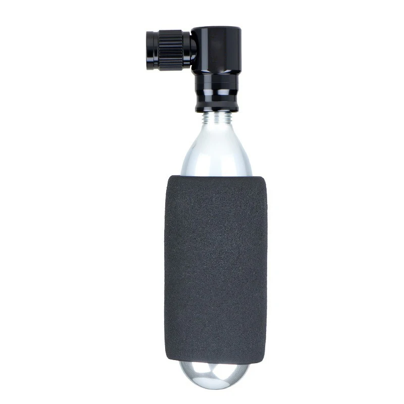 OFFBONDAGE Mini Bicycle CO2 Pump Portable Tire Inflator For Schrader Presta Adapter MTB Road Bike Aluminum Alloy Automatic Pump