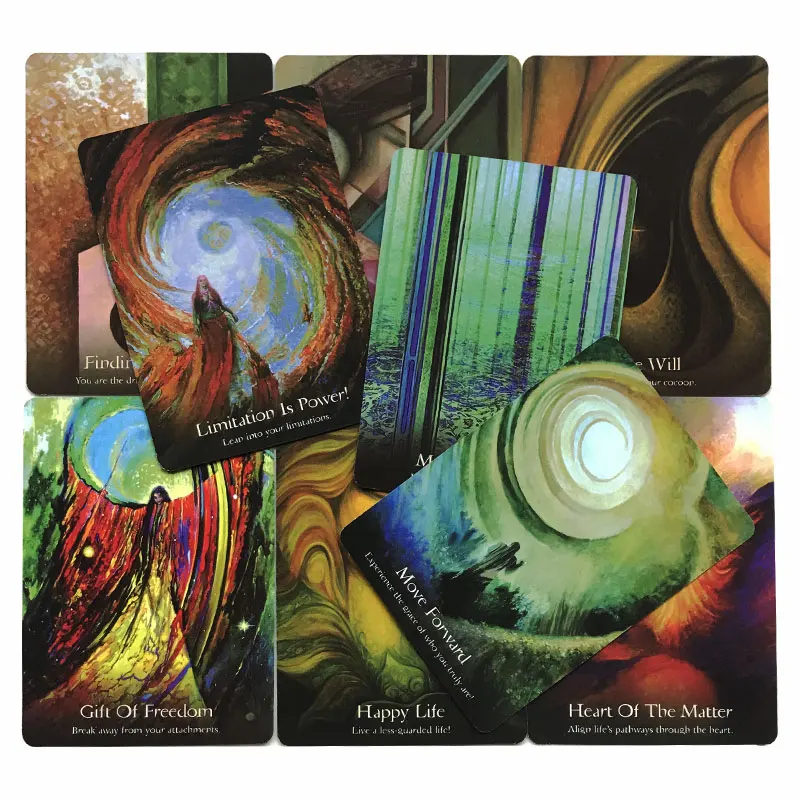 Hot sales Wisdom Oracle Oracle Card Fate Divination Prophecy Card Family Party Game Toy Tarot Card PDF Guide