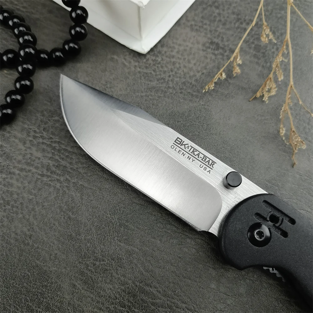 Newest BK 4 Bailout Outdoor Tactical Folding Knife High Quality 440C Steel Nylon Fiber Handle EDC Pocket Knives Survival Tool