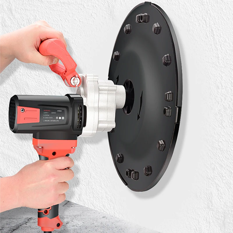 ไฟฟ้า Sander เครื่องฉาบ6ตัวแปรความเร็วอัตโนมัติปูนซีเมนต์ Putty ผนังฉาบและเครื่องขัด