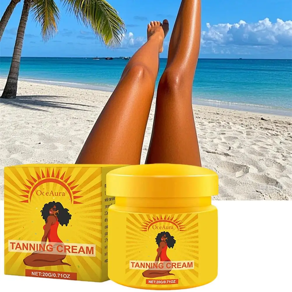 Skin Self Tanning Cream Sunless Self Tanner For Face Body For Natural Glow Bronzer Easy Use Bronzing Moisturizing Gel Summer