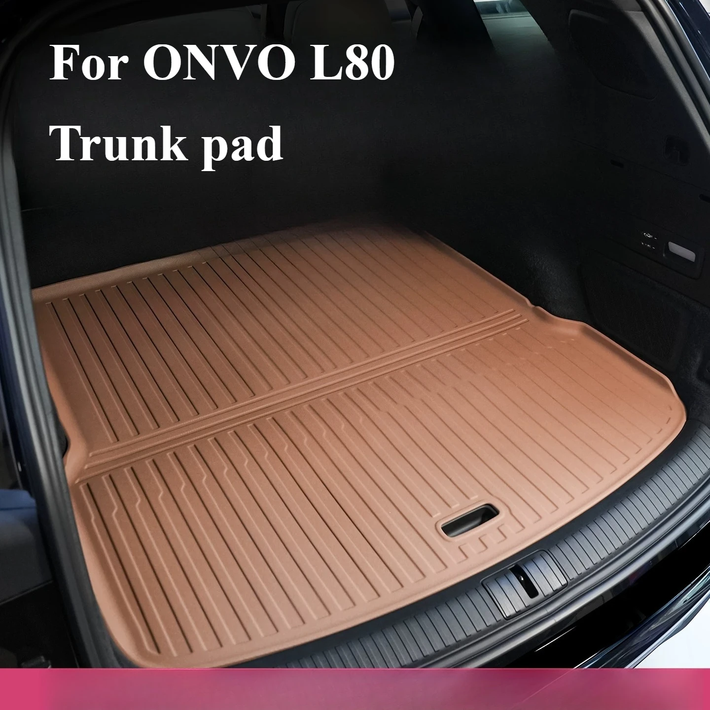 For ONVO L80 Trunk pad - protective pad wear-resistant durable anti fouling anti slip pattern design interior accessories