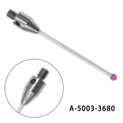 A-5003-3680 CMM Probe Touch Stylus Ceramic M4 Thread 3mm Tip Long For CNC Machine Tool Accessories 50mm