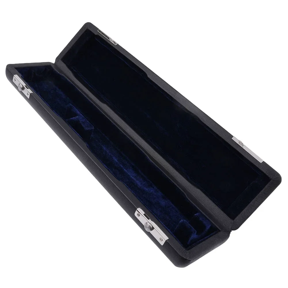 

16/17 Holes Flute Case Flute Bag Leather PU Leather Portable Wood Wooden 1pc Black Box Cover Durable High Quality