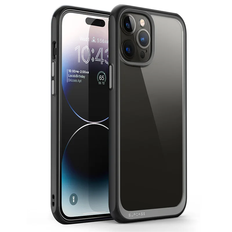 For iPhone 14 Pro Max Case 6.7 inch (2022 Release) SUPCASE UB Style Premium Hybrid Protective Bumper Case Clear Back Cover Caso