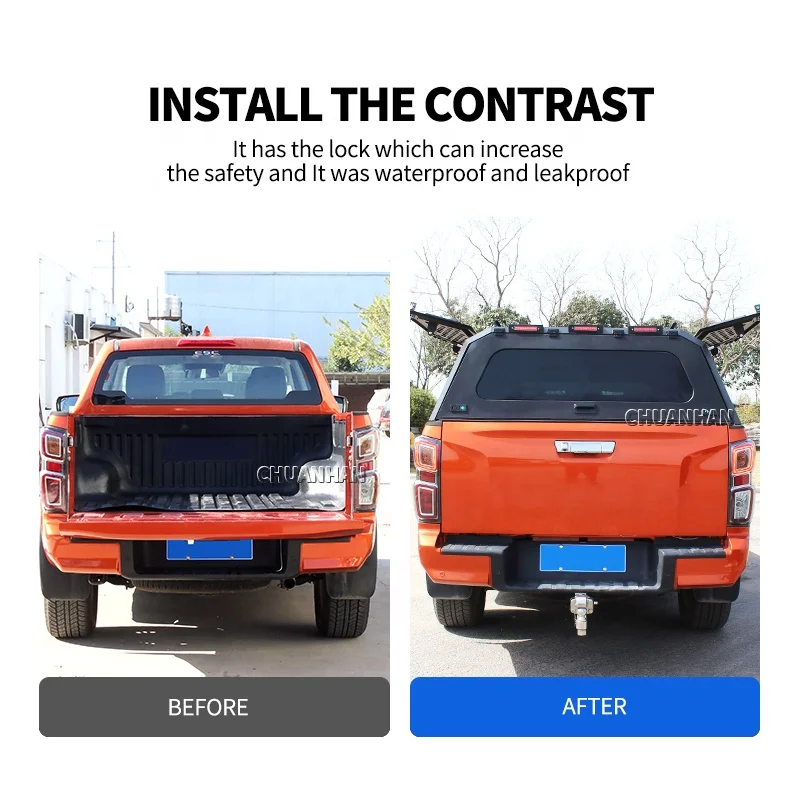 

Новый навес Ute Hilux из сплава для Revo Isuzu Dmax Byd Canopy Pickup Canopy Truck, стальной жесткий верхний чехол для кровати, алюминий