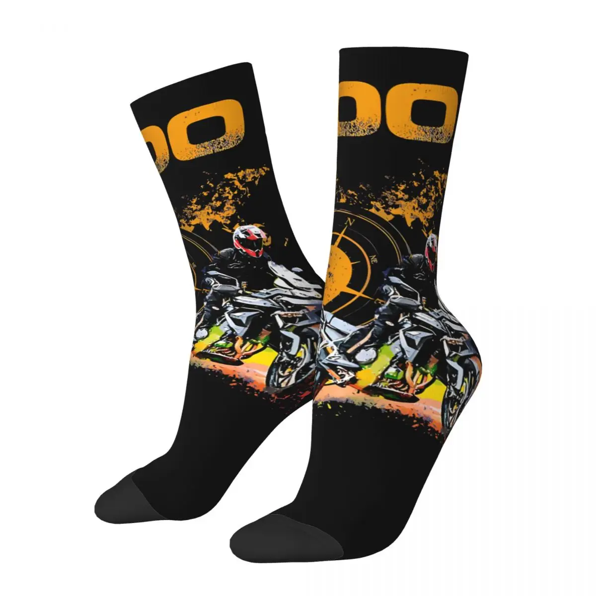 Happy Funny Men's compression Socks Hip Retro Harajuku Tiger 900 Hip Hop Novelty Seamless Crew Crazy Sock Gift Printed