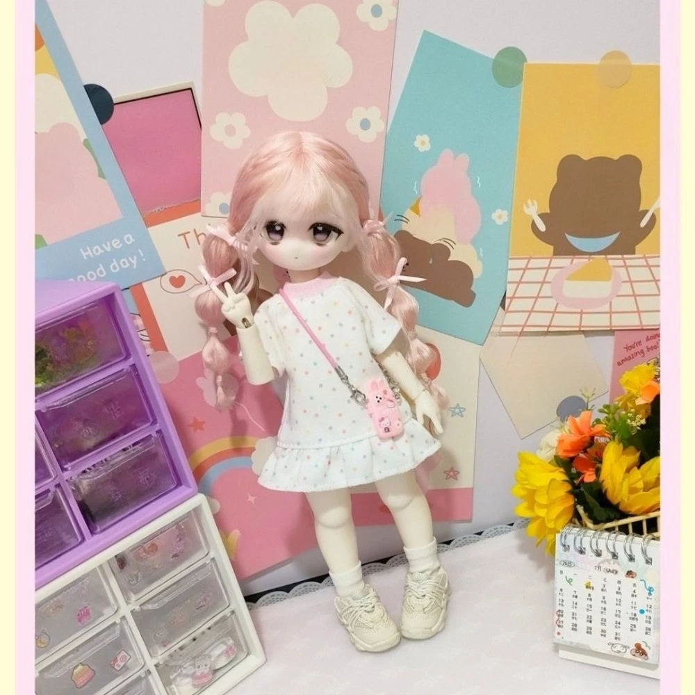 Nieuwe 1/6 Pop Kleding voor 30 cm Bjd Pop Leuke Jurk Speelhuis Meisje Speelgoed Dress Up Mode Pop Accessoires, Geen Pop