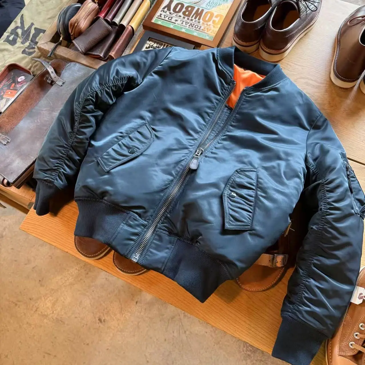 

Мужская утепленная куртка в стиле милитари, бейсбольная куртка, мотоциклетная одежда, простая теплая верхняя одежда с длинными рукавами на молнии