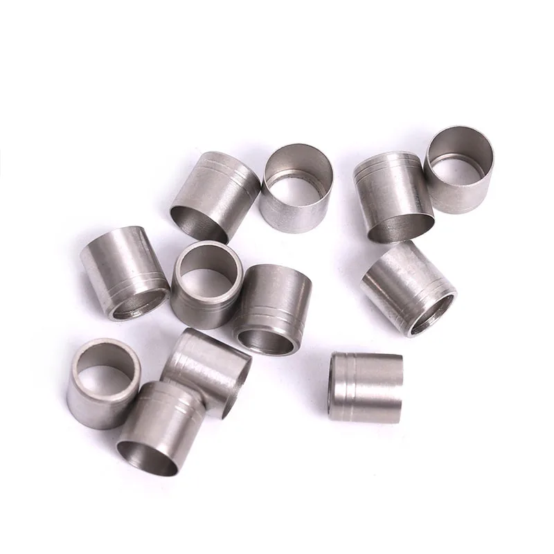 

100 шт. взрывозащищенное кольцо для стрельбы из лука, защитные валы для стрел, застежки для воротника, усиление ID6,2 мм, OD7,0-8,0 мм, аксессуары для стрельбы