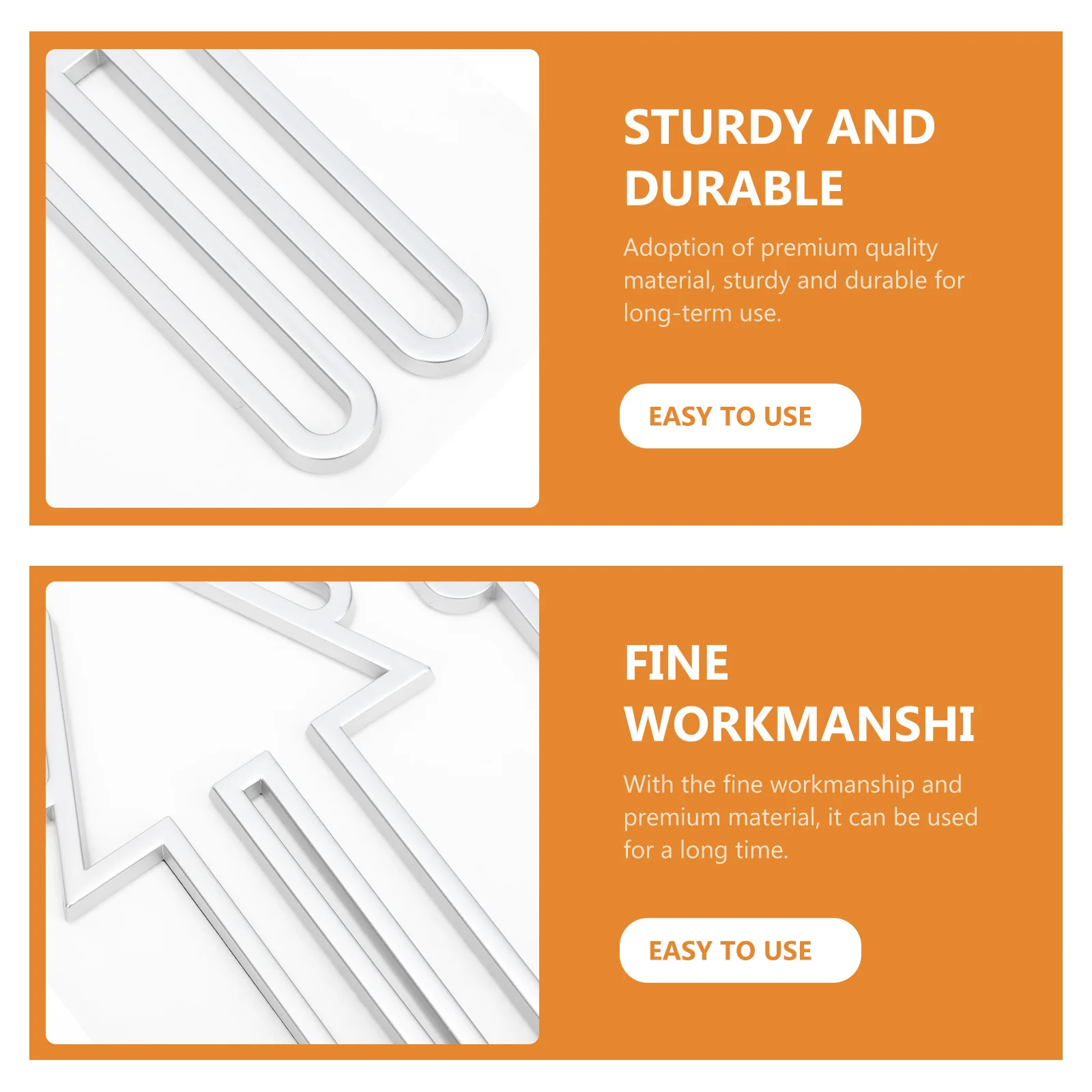 

Toilet Sign for Men Women Bathroom Identification Labels Decorative Plaque High Quality Material Durability Clear Direction