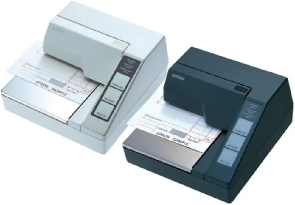 Epson Original TM-U295 Subminiature Flat Panel Printer 7 Pin Dot Matrix Tickets Printing RS-232 Parallel Connection