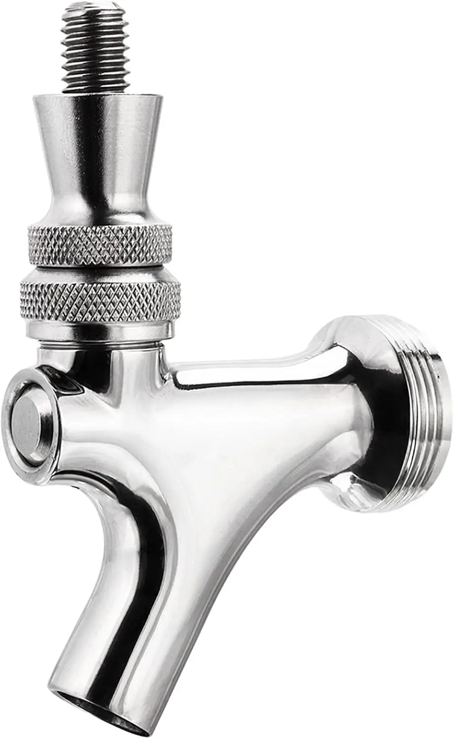 

Draft Beer Tap, 304 Stainless Steel, Commercial Grade, Fits American Shanks and Towers