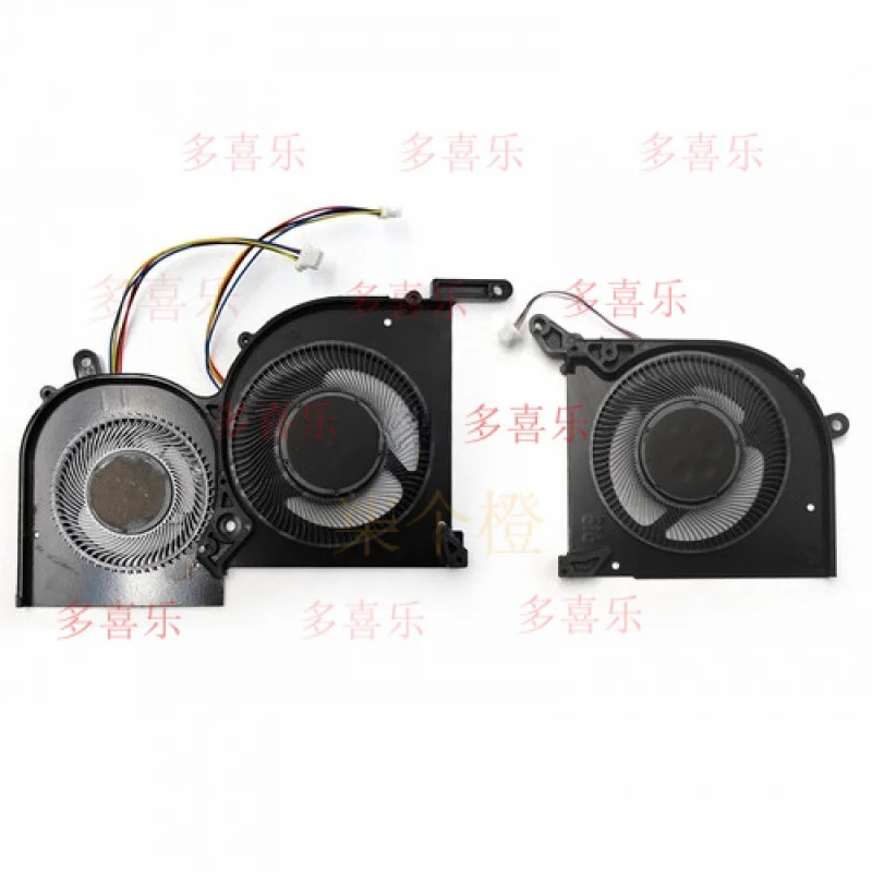 EE   New CPU GPU Cooling Fan for MSI GS66 WS66 Stealth 10SD 10SE 10SF 10SFS 10SGS