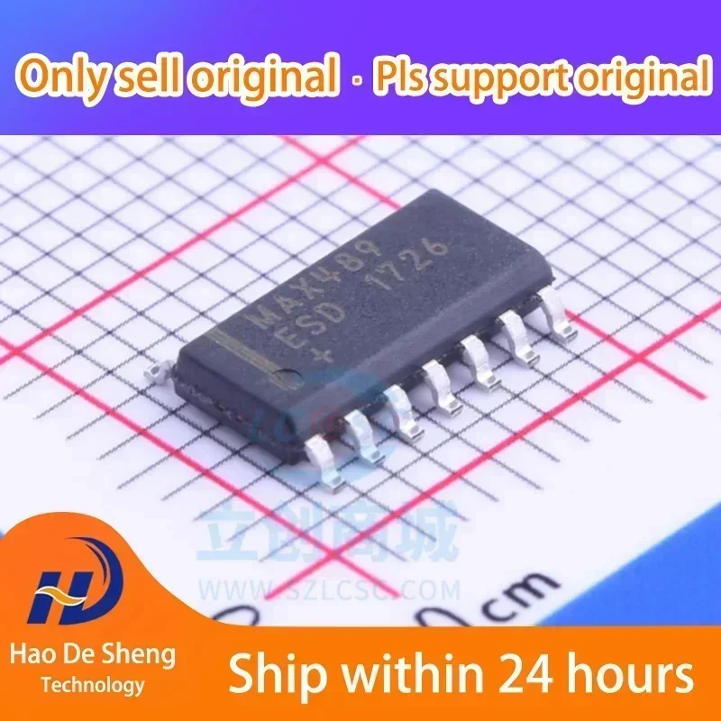10PCS/LOT  MAX489ESD MAX489ESD+T SOP-14 RS485/422  New Original in Stock Active Components