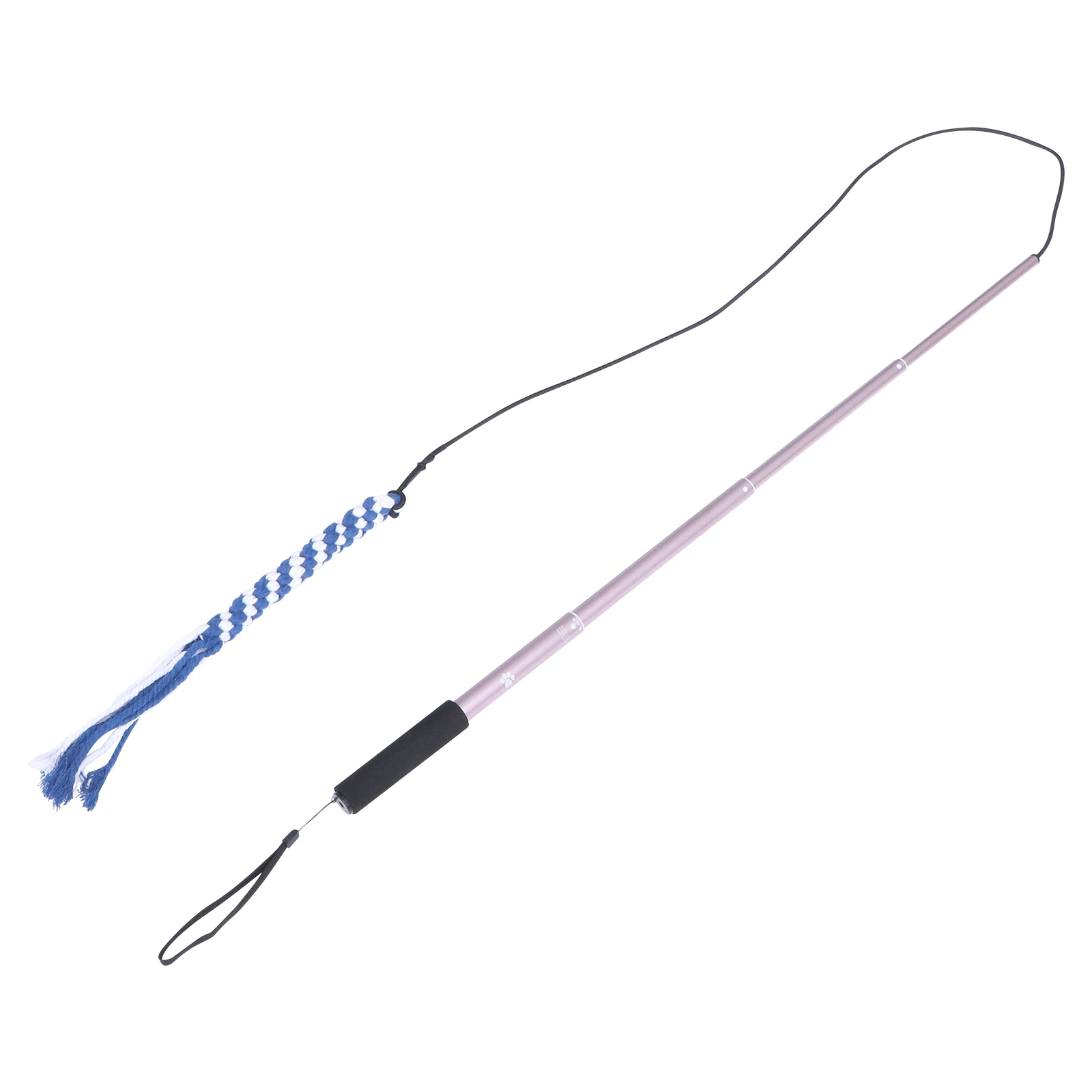 

Extendable Flirt Pole Interactive Dog Chasing Exerciser Collapsible Dangler Pet Training Tool For Puppy Mental