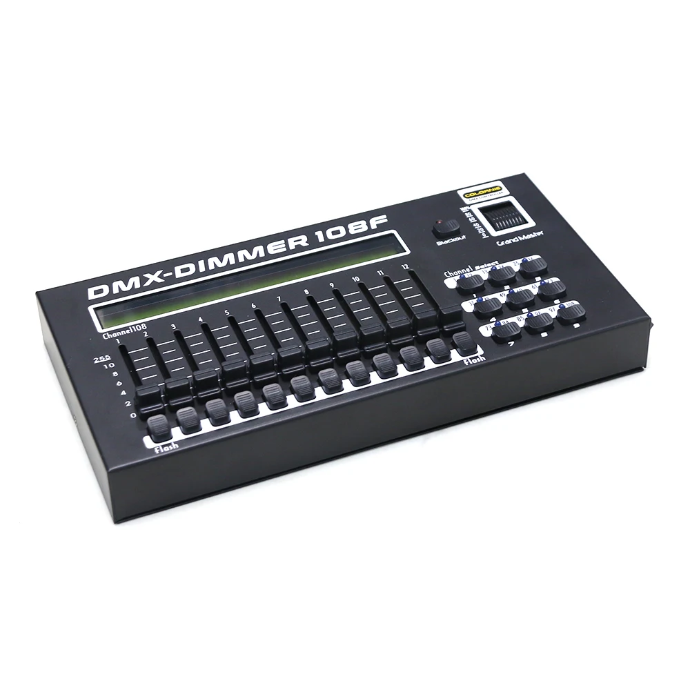

Мини-контроллер DMX, диммерная консоль DMX, 108 каналов для сцены, светодиодные светильники для DJ, сценический светильник, КТВ, бар, вечеринка