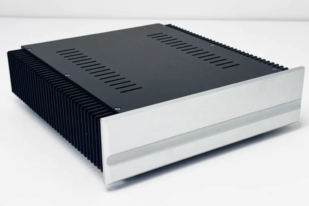 245 All aluminum amplifier chassis / Preamplifier case / AMP Enclosure DIY box (245 *65*258mm)