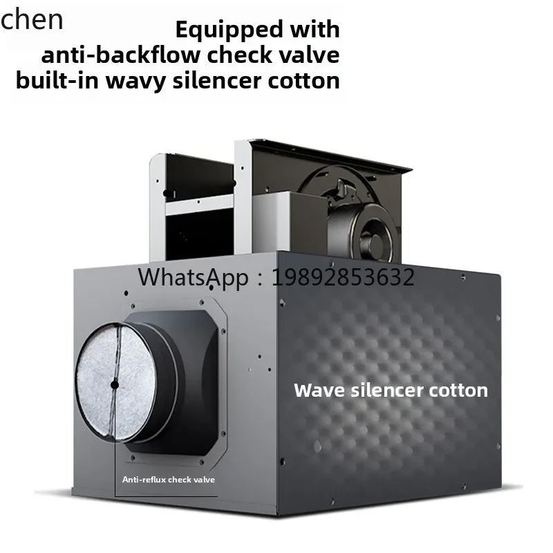 cc29cabinet duct fresh fan kitchen smoke exhaust high power centrifugal industrial exhaust strong exhaust fan