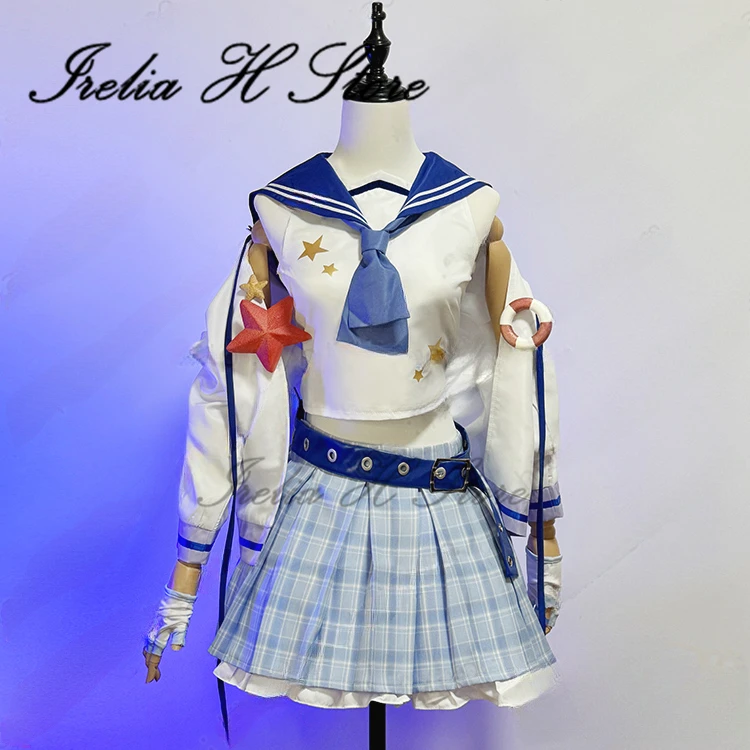 Irelia H Store Customized Saratoga from Azur Lane Cosplay Saratoga Cosplay costumes summer sexy uniform shirt skirt