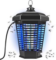 Electric Mosquito Zapper For Outdoor Indoor 4200V 18W Waterproof Insect Killer Electronic Light Bulb Lamp For Home, Garden