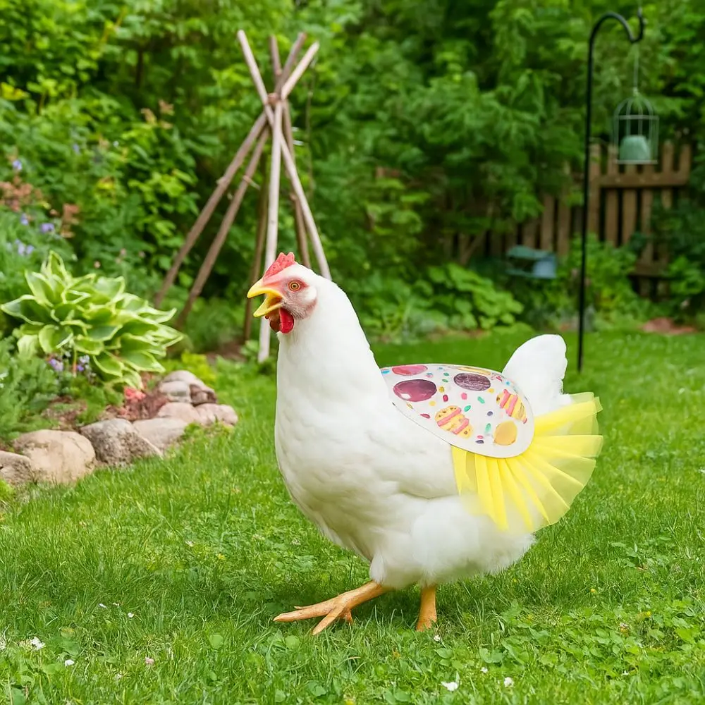 

Chicken Saddles Adjustable Hen Apron Washable Breathable Poultry Back Protector Waterproof Feather Protector Pet Clothing
