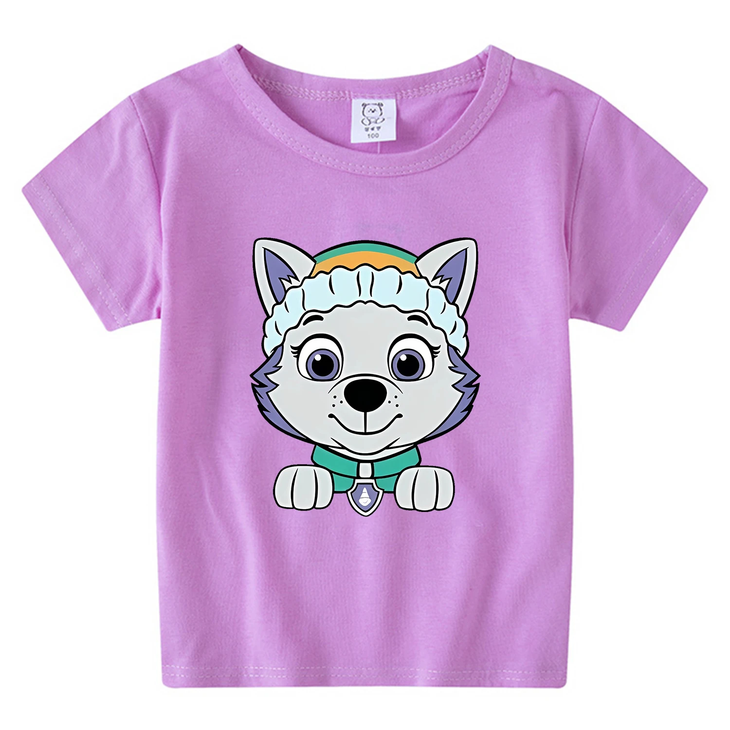 Paw ronds Baby Cotton T Shirt Chase Marshall macerie Boy Clothes Skye Everest Girl Tees Shirt Anime Cartoon Summer Tees Tops