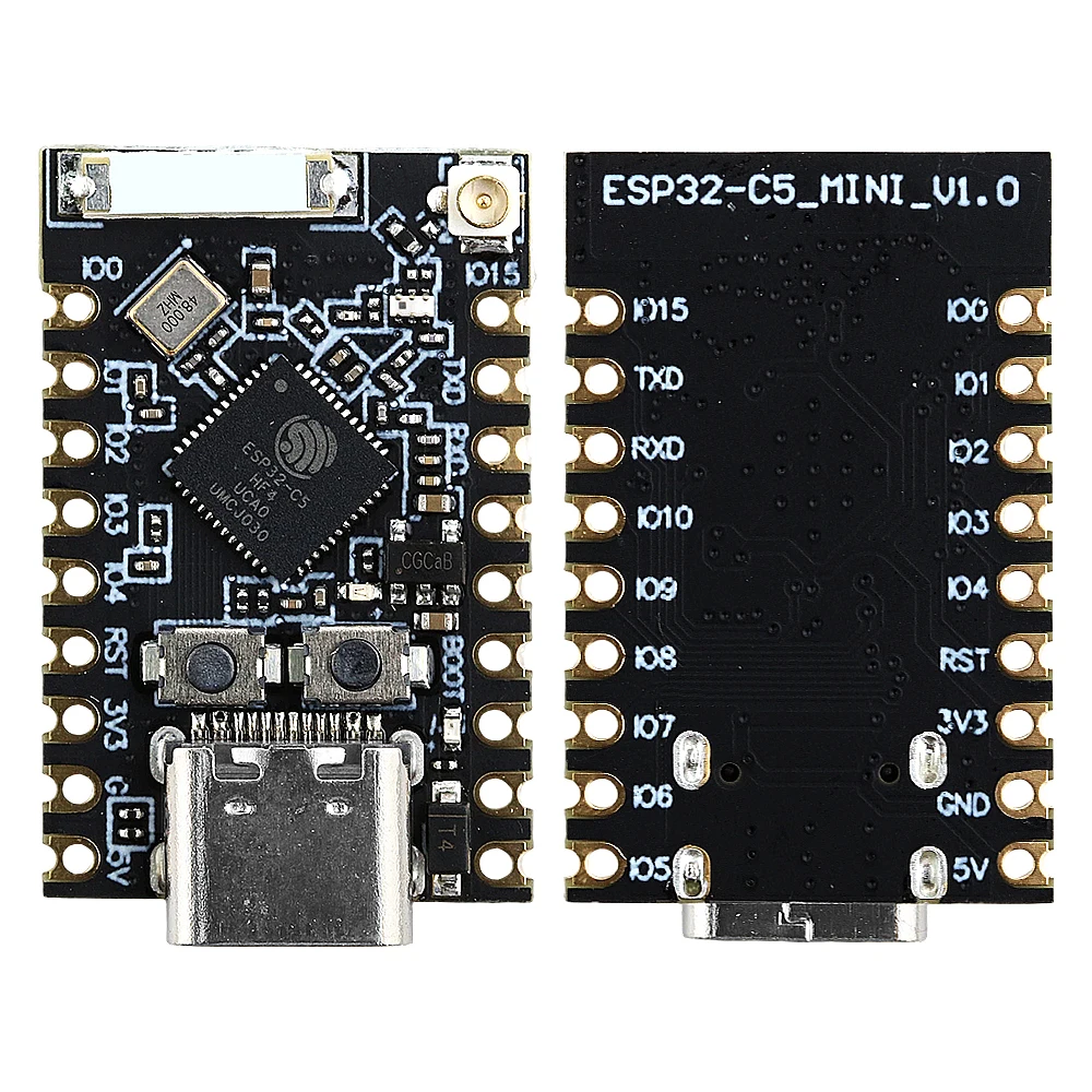 MINI ESP32-C5 Entwicklungsboard Dual-Frequenz 2,4G und 5GHz Bluetooth 5.0 RISC-V Typ-C Energiesparendes WiFi6-Modul N4 4MB Flash – Detail 2