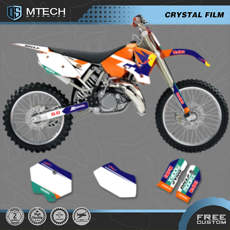 

DSMTECH Motorcycle Graphics Background for KTM 125 250 300 350 450 2003 2004 SX SXF 2004 EXC Decals Stickers Kits 013