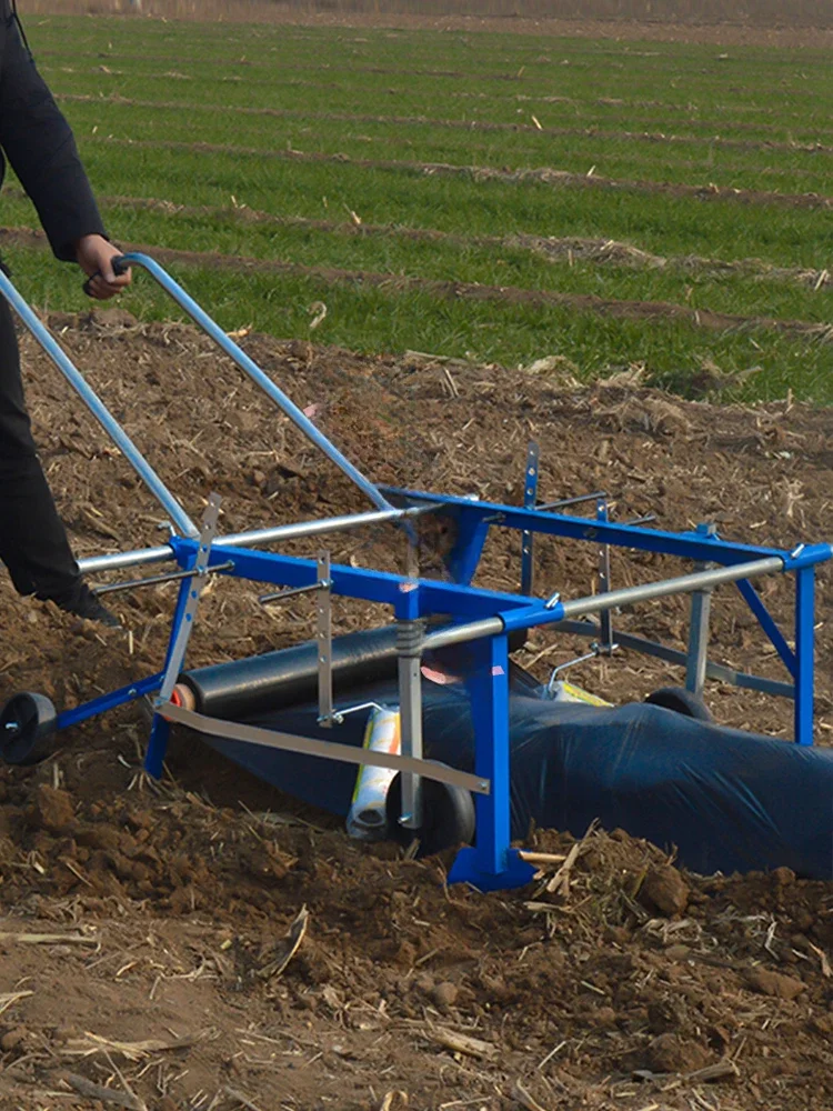 Peiqi لآلة الترقق الزراعية تغطية الفيلم البلاستيكي آلة المهاد #2