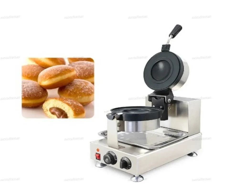 New Donut Ice Cream Dessert Italy Gelato Panini Press Maker Commercial Krapfen Warmer Machine 220V110V Burger Press Maker9849932