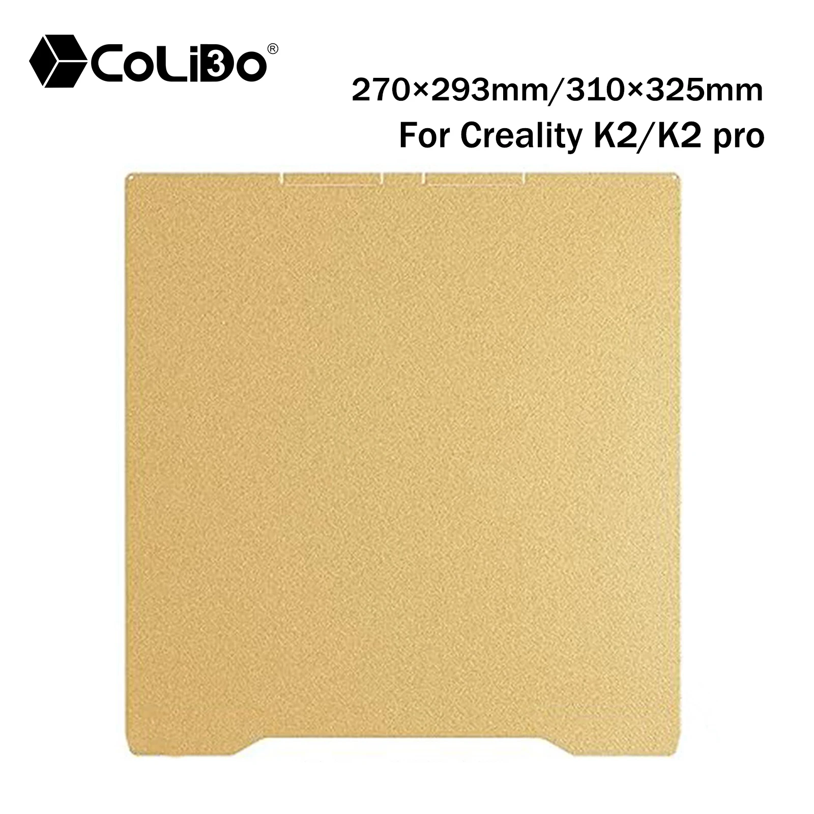 

PEI plate For K2/K2 Pro Build Plate Sheet Double-Sided PEI Flexible Removable Spring Steel Plate For Creality 3D Printer Hot Bed