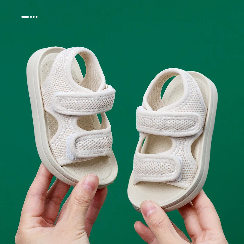 Baby Shoes Summer Thin Mesh Toddler Shoes Soft Rubber Sole Frist Walkers Girls Boys Kids Anti-Slip Shoe Sandal