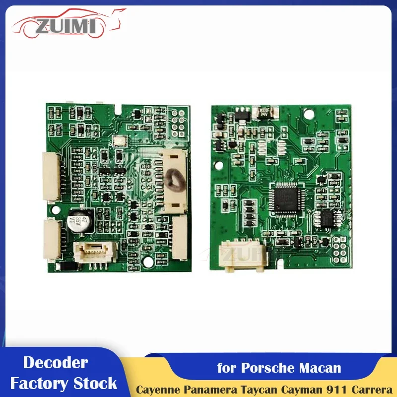 

Upgrade Car Steering Wheel Decoder Muti-function Transfer for Porsche Macan Cayenne Panamera Taycan 718 Cayman 991 992 911