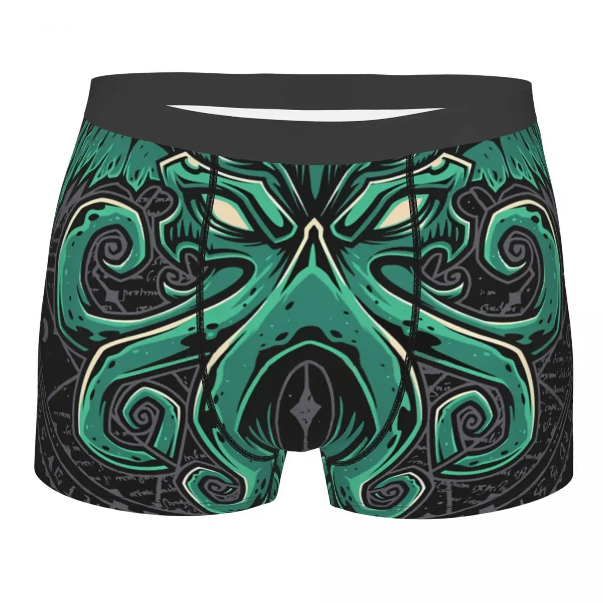 Great Men Boxer Briefs Underpants Cthulhu Highly Breathable High Quality Sexy Shorts Gift Idea