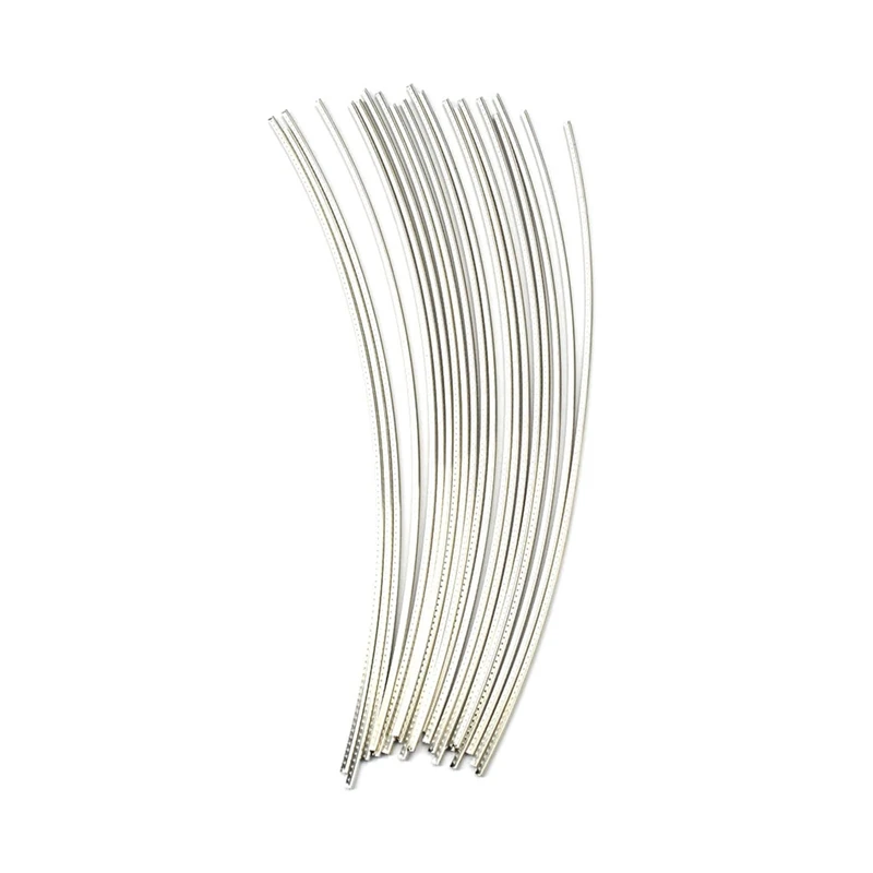 25Pcs Guitar Fret Wires 2.4Mm Cupronickel Fretwire For Acoustic Electric Bass Guitar Accessories