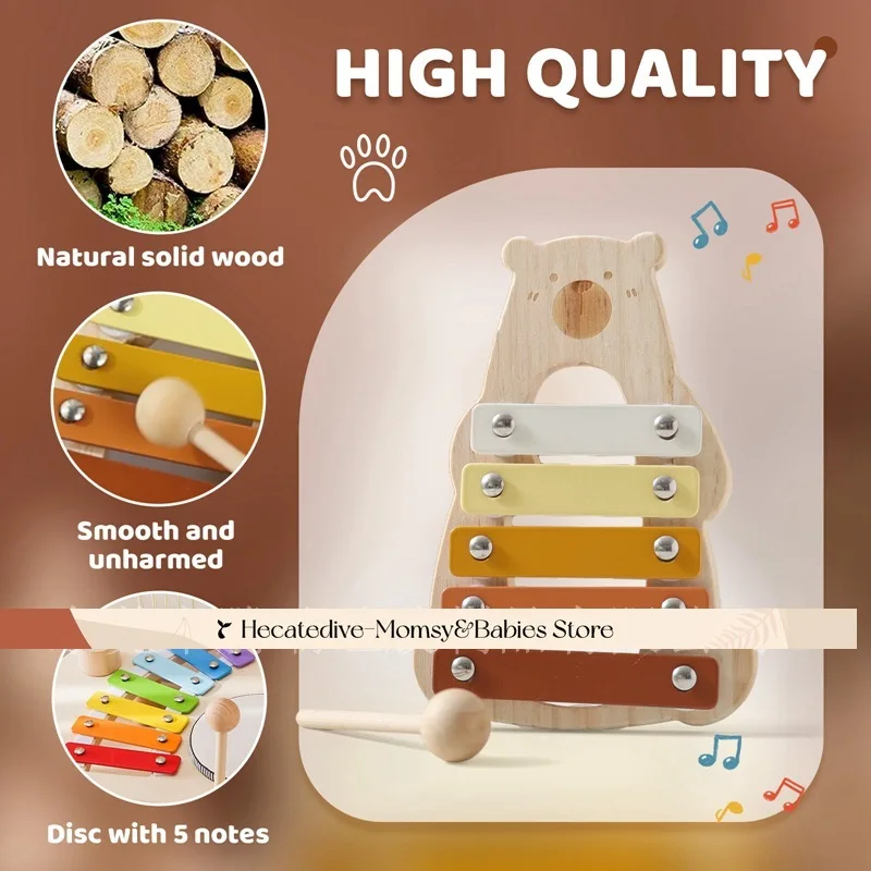 Zabawka instrument muzyczny bebe edukacyjny dla dzieci