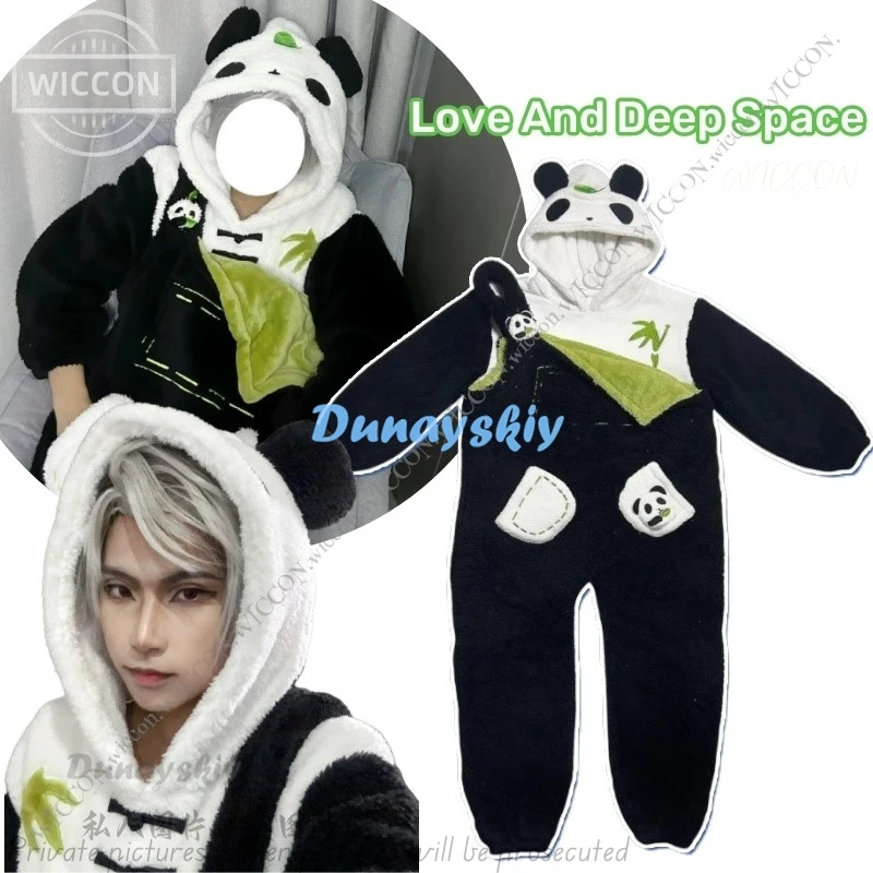 Love And Deep Space Game New Role Play Qi Yu Shen Xinghui Qin Che Panda Suit Rafayel Zayne Xavier Sylus Cosplay Loungewear