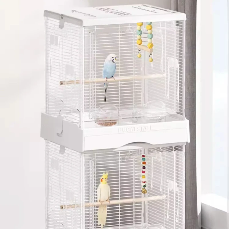 Carrier Hut Cockatiel Bird Cage Chicken Hamster Aviary Courtyard Bird Cage Accessories Gabbia Pappagallo Pet Products RR50BC