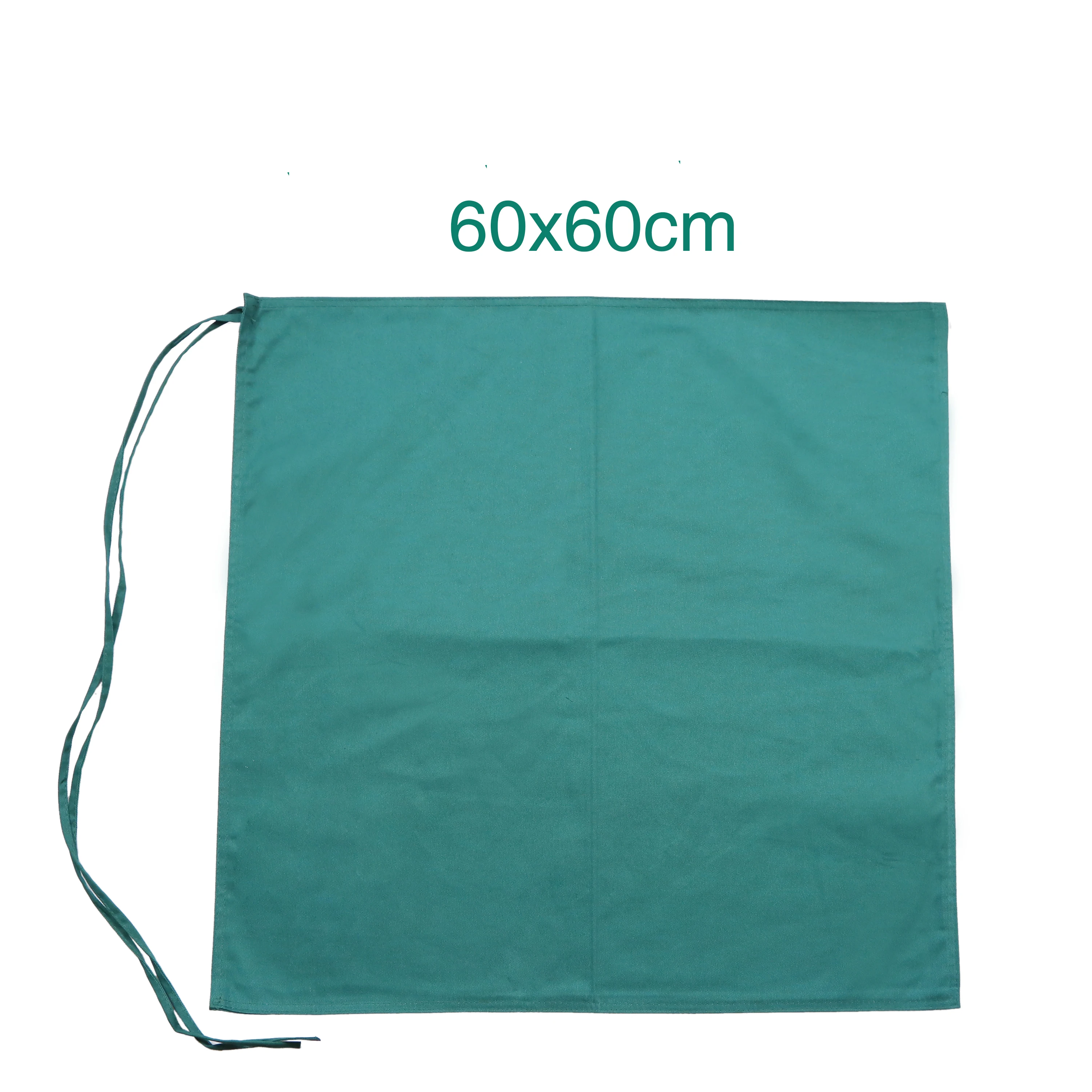 Stomatology cavity towel wrap Dental implant square towel with holes hole towel lamp set cotton disinfection towel double layer