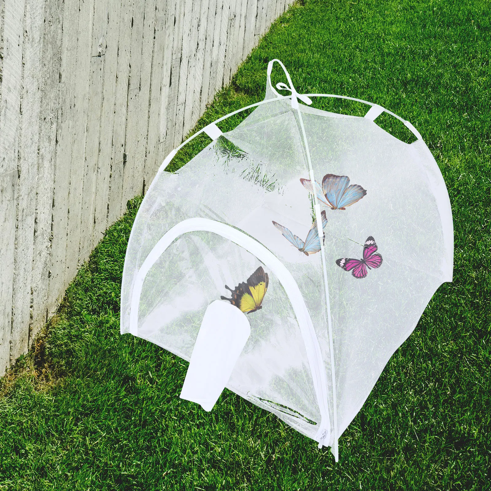 

Outdoor Plant House Insect Cage Butterfly Net Habitat Pvc Tent for Caterpillars