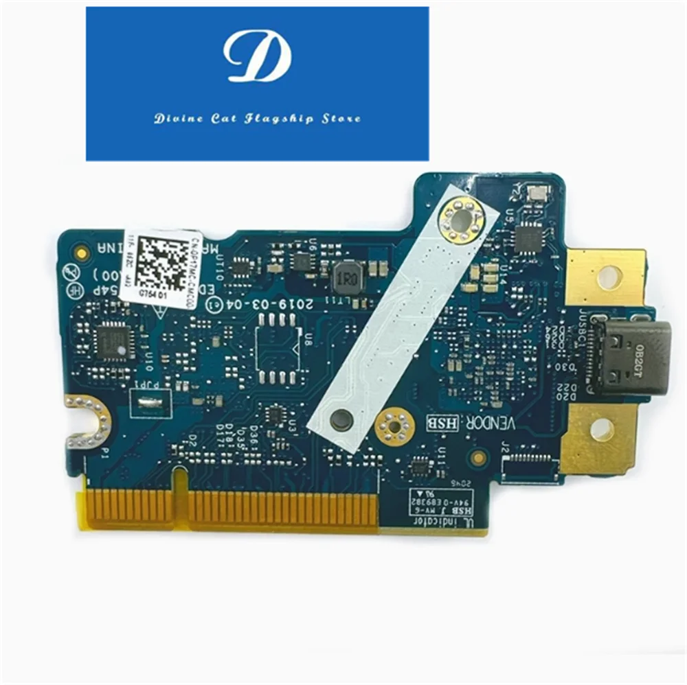 

Новая плата модуля разъема док-станции для Dell WD19TB LS-G754P 0P17MC