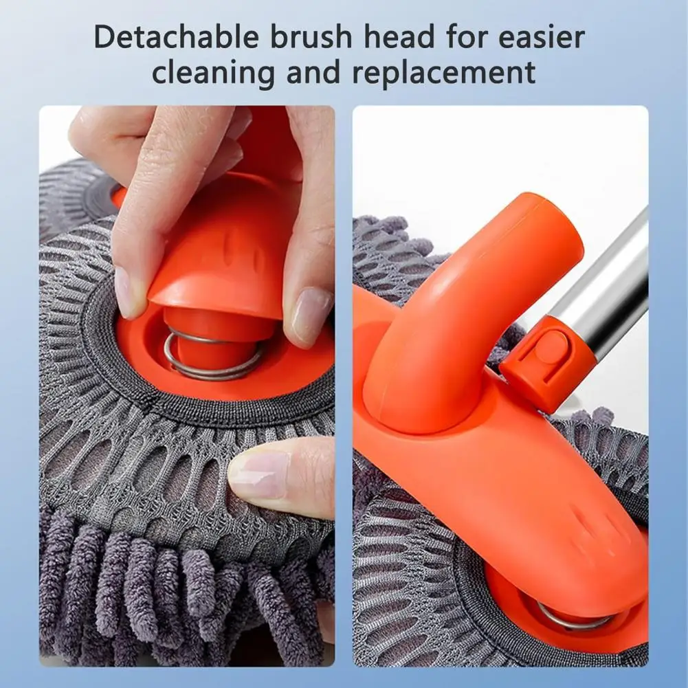 Handheld Microfiber Car Brush Long Handle Car Brush Long Handle Car Wash Brush Reusable 180-degree Rotating for Windshield