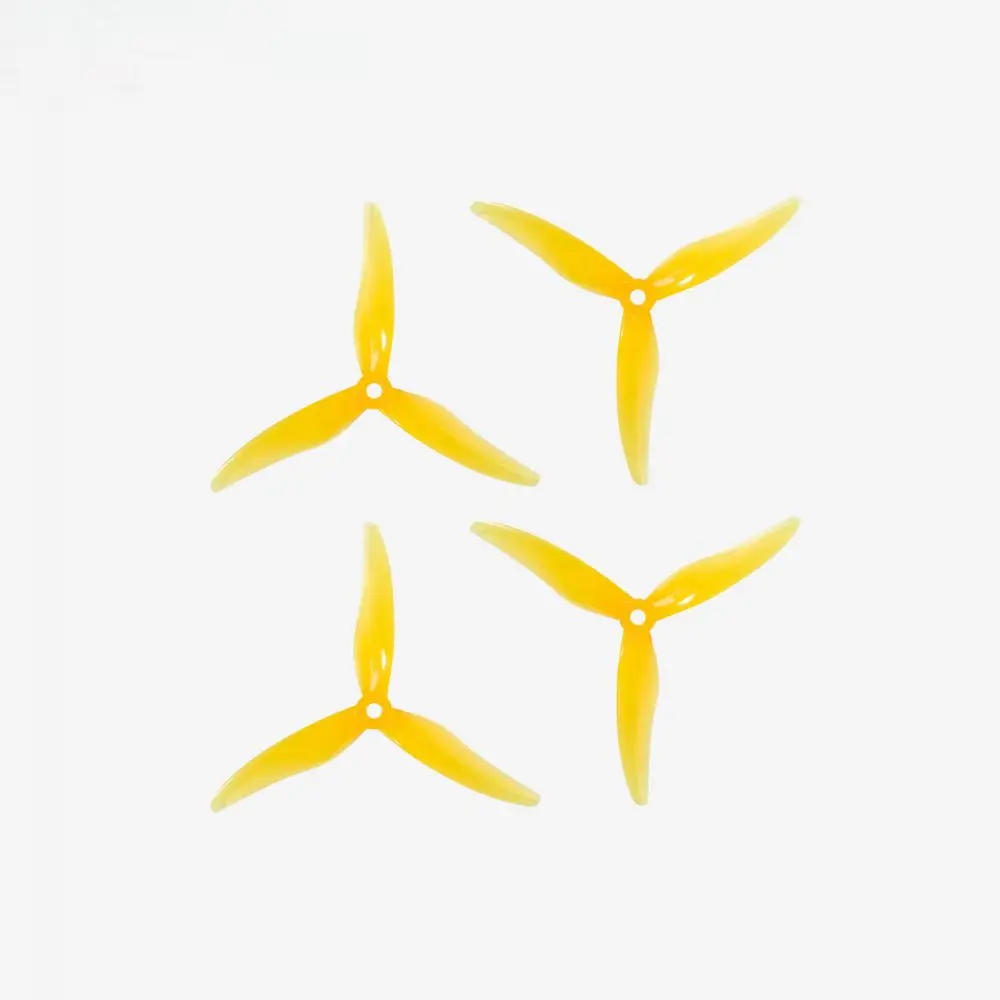 

4PCS(2CW+2CCW) GEMFAN 51477 5inch 3 blade/ tri-blade Propeller Brushless motor DIY FPV Racing Drone