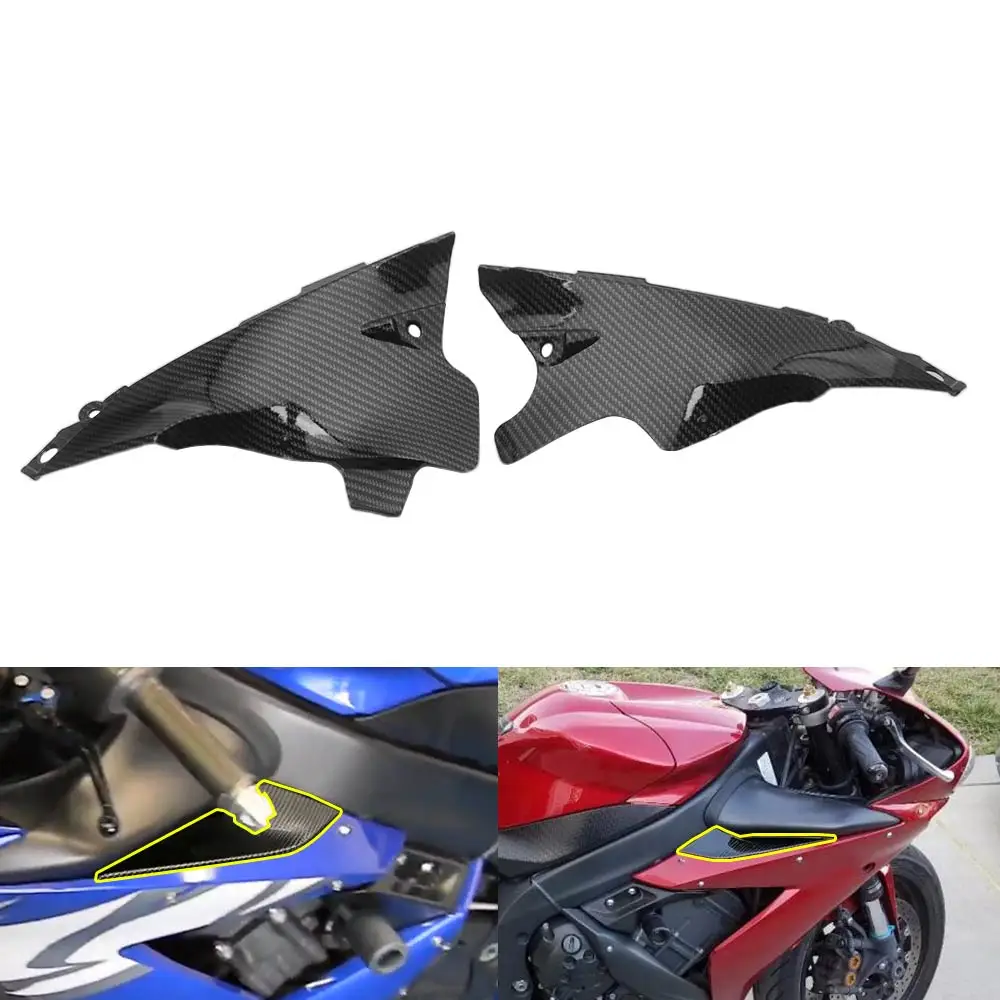 

Air Duct Side Panel Fairing Cowl Cover Fits For Yamaha Yzf R1 Yzf-R1 2004-2006 Moto Accessories Abs Plastic Carbon Fiber Pattern