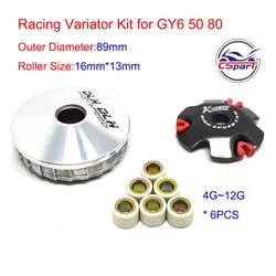 89MM Racing Variator KIT GY6 50CC 60CC 80CC 1P39QMB Taotao Kymco Jonway Sunl Keeway Znen Scooter ATV Buggy Parts