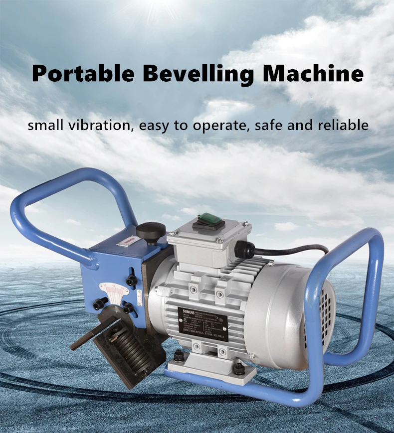 Beveling Machine Portable Stainless Steel Plate Pipeline  Cutting Machine