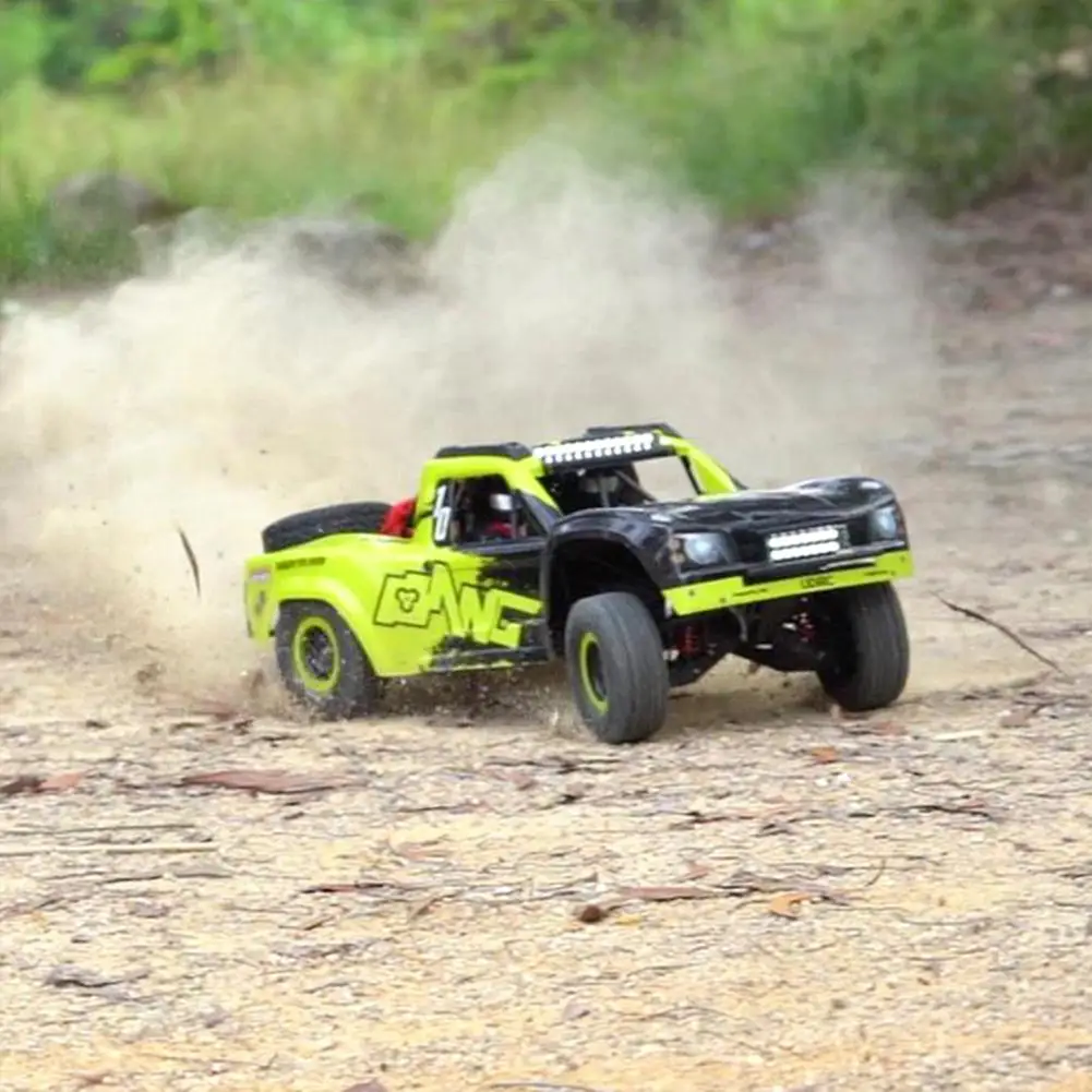 UD1001 UD1002 80 KM/H 1:10 2.4G pustynny zdalnie sterowana ciężarówka terenowy 120A wodoodporny silnik ESC bezszczotkowy Model samochodu RC Buggy